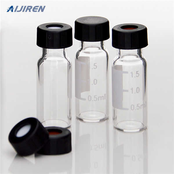 with write-on spot autosampler crimp seal vial manufacturer